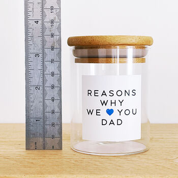 Reasons Why I/We Love You Dad Jar, 3 of 10