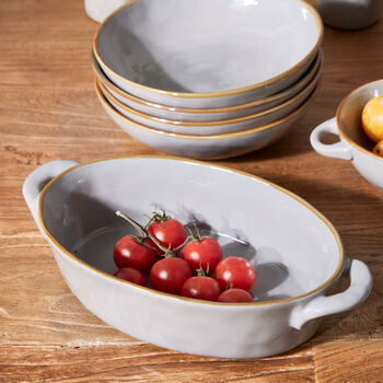 Seda Grey Ceramic Tableware Collection, 4 of 9