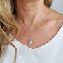 Moonstone June Birthstone 925 Sterling Silver Necklace, thumbnail 6 of 7