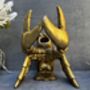 Drunken Lobster Wine Bottle Holder Gold Freestanding, thumbnail 2 of 12