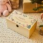 Personalised Pink Christmas Eve Wooden Box Fsc®, thumbnail 1 of 4