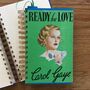 'Ready For Love' Upcycled Notebook, thumbnail 1 of 4