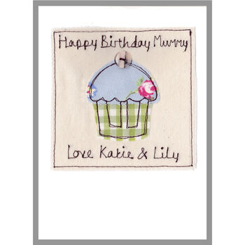 Personalised Cake Birthday Card For Her, 6 of 12