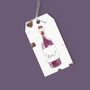 Red Wine Glass Wrapping Paper – Elegant And Sophisticated, thumbnail 4 of 9