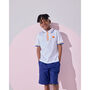 Felice Collared Short Sleeve Tshirt With Zip, thumbnail 1 of 3