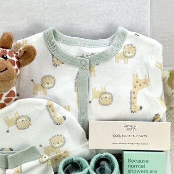 Safari Dreaming New Baby And New Parent Gift Set, 3 of 7