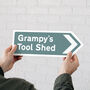 Personalised Special Place Metal Arrow Sign, thumbnail 2 of 4