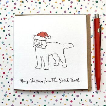 Personalised Dog Christmas Card, 4 of 11