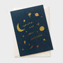 You're Out Of This World Celestial Love Card, thumbnail 2 of 2