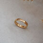 Gold Personalised Constellation Eternity Engraved Ring, thumbnail 3 of 7