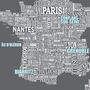 Personalised France Map, thumbnail 4 of 4