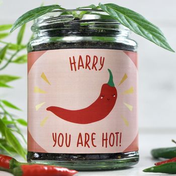 Personalised Hot Chilli Jar Grow Kit, 10 of 12