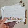 Spring Flowers Ready To Write Invitations, thumbnail 6 of 11
