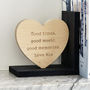 Music Lovers Heart Bookend Gift, thumbnail 2 of 3