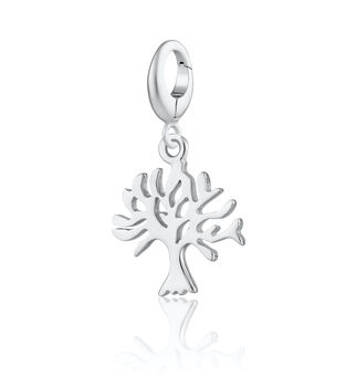 Sterling Silver Tree Charm Necklace, 4 of 8
