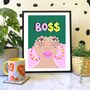 Boss Motivational Print, thumbnail 4 of 6