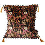 The Gold Decorative Thistle Eco Friendly Square Cushion, thumbnail 4 of 5