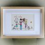 Personalised Family Picture Portrait Embroidery, thumbnail 1 of 12