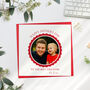 Personalised Fathers Day Scalloped Circle Photo Card, thumbnail 1 of 4