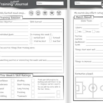 Footy Fantastic: Match Diary And Training Journal, 5 of 5