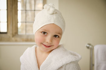 Personalised Cuddletwist Bamboo Childrens Hair Towel, 8 of 12