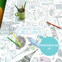 Colour In Giant Poster Tablecloth London *Special Print, thumbnail 4 of 4