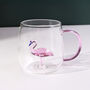 G Decor Handmade Cute Animals Glass Mug And Cup Collection Clear Tea And Coffee Drinkware, thumbnail 2 of 6