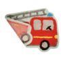Childs Fire Engine Red Rug, thumbnail 5 of 6
