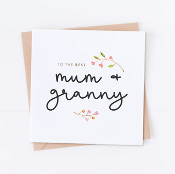 Mum And Grandama Mother's Day Card, 7 of 10