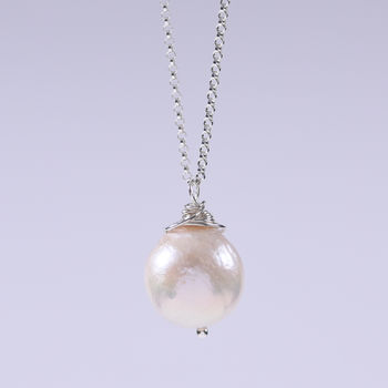 Huge Organic Pearl Necklace, 6 of 10