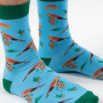 Bamboo Socks | Kestrel Socks | Bird Socks | Vegan, 3 of 3