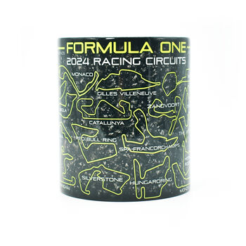 Formula One 2024 Circuits Neon Edition Mug, 2 of 5