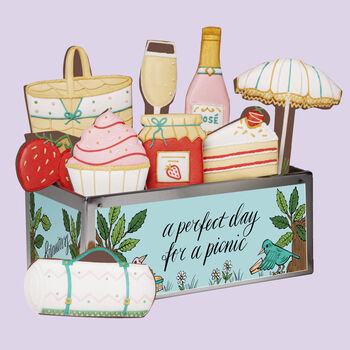 Summer Picnic Biscuit Tin, 2 of 4