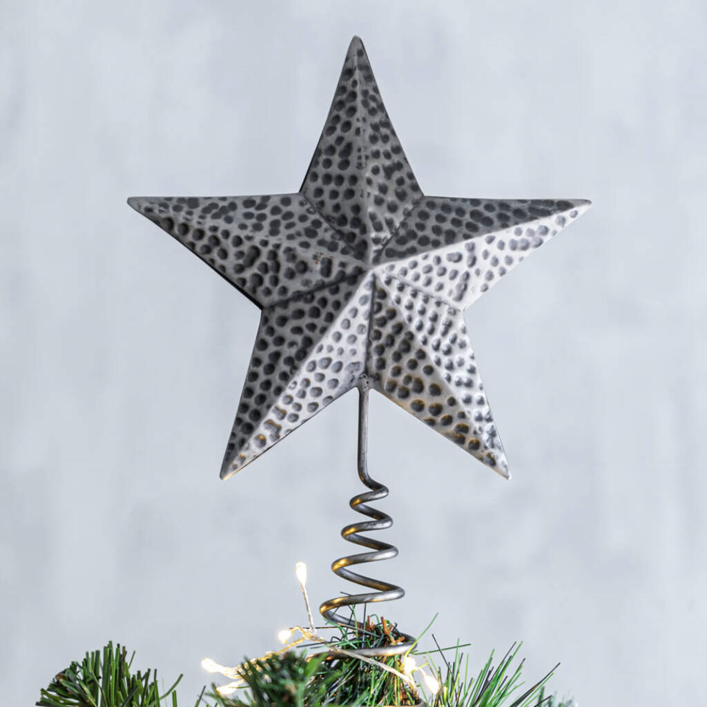 Hammered Tree Topper By All Things Brighton Beautiful 