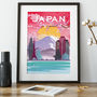 Tokyo, Japan Cityscape Art Print, thumbnail 1 of 2