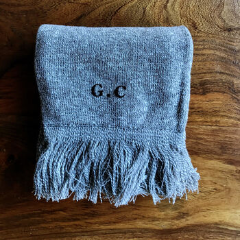Personalised Initials Scarf, 3 of 4