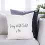 Personalised Glowing Initial Cushion, thumbnail 3 of 6