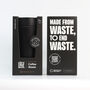 Circular And Co Coffee Cup Made From Coffee Waste 12oz Black, thumbnail 2 of 8