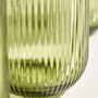 Palermo Set Of Four Green Ribbed Tumblers, thumbnail 5 of 8