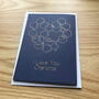 Personalised Love Chemistry Gold Foil Card, thumbnail 11 of 12