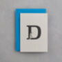 D Is For Dalmatian, Alphabet Card, thumbnail 1 of 3