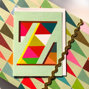 Mini Z Alphabet Card, 4 of 5