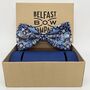 Liberty Bow Tie In Navy Strawberry Thief, thumbnail 2 of 2