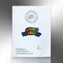 Rainbow Coloured Neurodivergent, Autism, Adhd, Dyslexia, Tourettes Enamel Pin Badge Gift For Kids, thumbnail 4 of 8