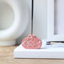 Pink Recycled Terrazzo Incense Holder, thumbnail 4 of 5