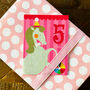 Mini Horse 5th Birthday Card, thumbnail 1 of 5