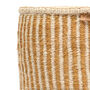 Hotuba: Gold Pinstripe Woven Storage Basket, thumbnail 7 of 9