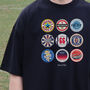 England Beer Mats Oversized T Shirt, thumbnail 10 of 10