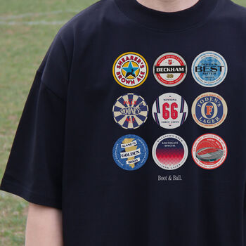 England Beer Mats Oversized T Shirt, 10 of 10