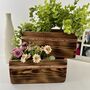 Personalised Wooden Pot Planter, thumbnail 8 of 8